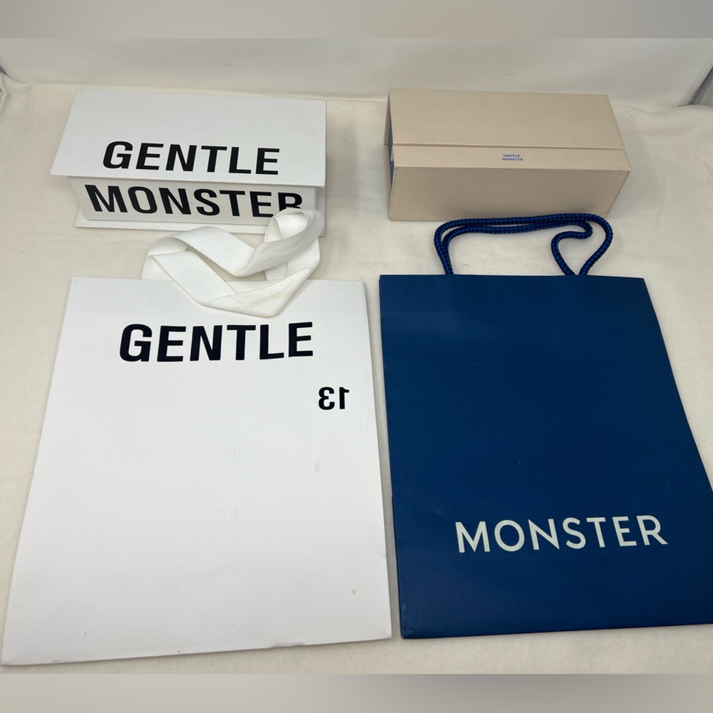 Gentle Monster Shopping Bags and Boxes